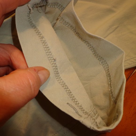Patagonia Sport Multifunctional Hiking Pants Wm's XS Tan Elastic Waist Pockets - Picture 12 of 15